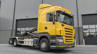 Scania R R440 2009 - 20T HIAB HOOKLIFT - RETARDER - OPTICRUISE 3 PEDALS
