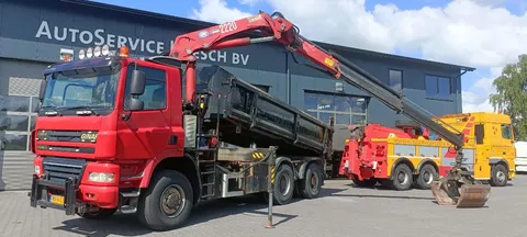 Ginaf G 3333 S 6X6 - 495000KM - REMOTE HMF 22TM - 3WAY TIPPER