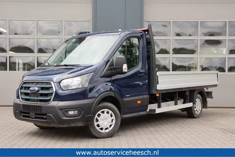 Ford E-Transit 390 L3 68kWh l OPEN LAADBAK l AIRCO l NAVIGATIE l CAMERA