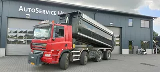 Ginaf X 4241 S 8X4 - HYDRAULIC STEERING AND SUSPENSION - 2007 - HYVA TIPPER
