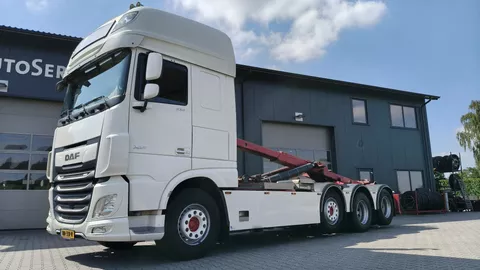 DAF XF 530 8X2 - 2021 - 500.000KM - 22TONS HYVA HAAKARM