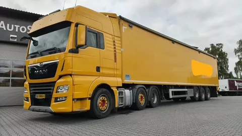 MAN TGX 510PK - WALKING FLOOR COMBI - 6X2 - KNAPEN 90M3