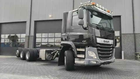 DAF CF 480 2022 - 8X4 TRIPPLE - 185000KM - ENGINE AND GEARBOX PTO - TRAILER COUPLING