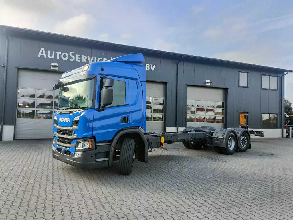 Scania P P420 6X2 STUURAS - 2023 - AUTOMAAT - 27000KM - NIEUWSTAAT