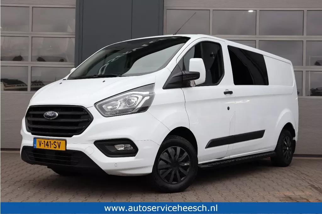 Ford Transit Custom 2.0 TDCi 130PK L2H1 l DUBBELE CABINE l NAVI l AIRCO l TREKHAAK